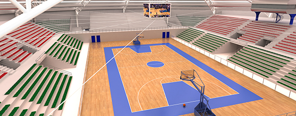 籃球館場(chǎng)所